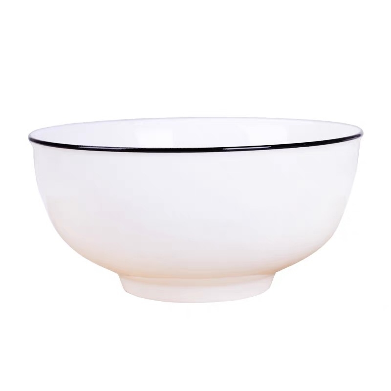 Okrugla keramička zdjela, jedinstven uzorak, podglazurna završna obrada, moderni minimalistički stil
