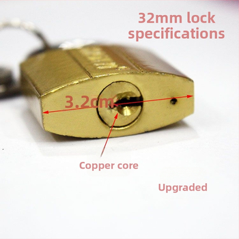 Lacăt pentru dulap Type-C din oțel – Lacăt casnic, Model Type-C