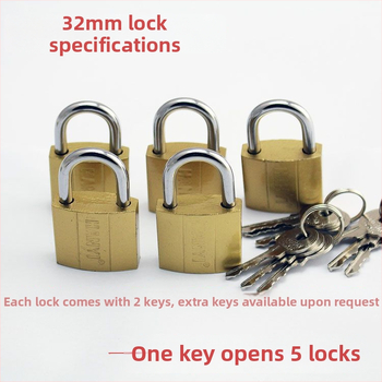 Lacăt pentru dulap Type-C din oțel – Lacăt casnic, Model Type-C