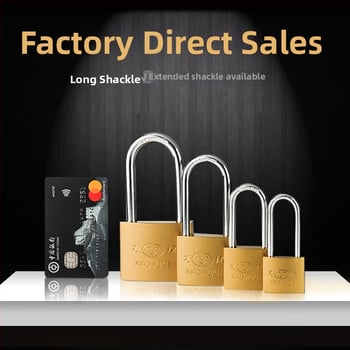 Κλειδαριά ασφαλείας, μοντέλο 8803-XH με μακρύ shackle, μεταλλική, μάρκα Laughing Ring, κατάλληλη για πόρτες, συρτάρια και ντουλάπες οικιακής χρήσης