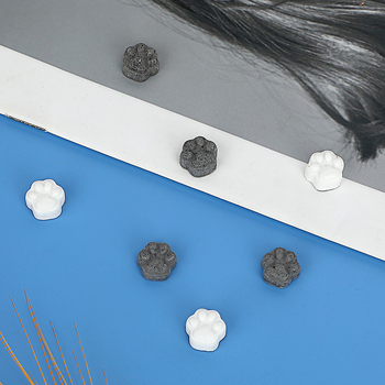 Macska tapp mintázatú tortaforma, szilikonforma, Diy72 sorozat, epoxigyanta kompatibilis