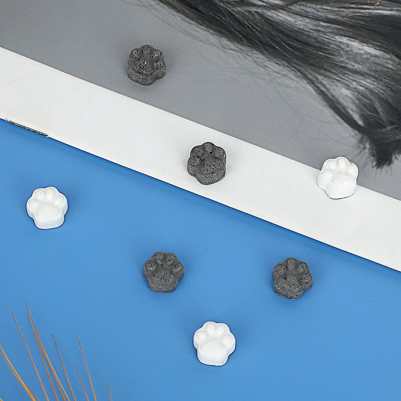 Macska tapp mintázatú tortaforma, szilikonforma, Diy72 sorozat, epoxigyanta kompatibilis