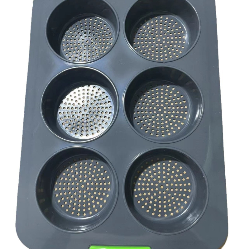 Formă de chec din silicon, silicon alimentar, rezistentă la temperaturi înalte, pentru coacere în casă