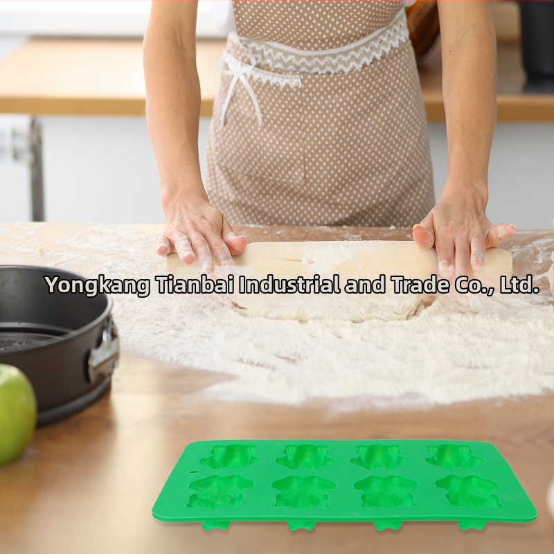 Silikona kūku forma, kvadrātveida, bieza konstrukcija, viegli atdalāma