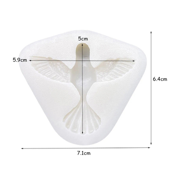 Galamb alakú szilikon forma fondant és zselés édességekhez, Silicon Art márka, modern minimalista stílus
