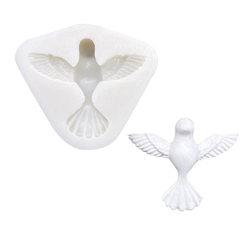 Galamb alakú szilikon forma fondant és zselés édességekhez, Silicon Art márka, modern minimalista stílus