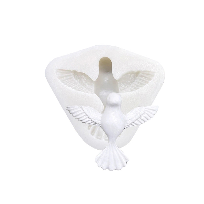 Galamb alakú szilikon forma fondant és zselés édességekhez, Silicon Art márka, modern minimalista stílus