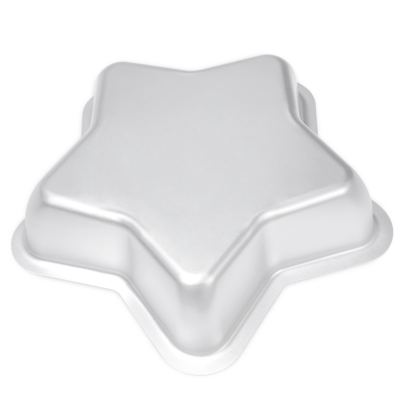 Aluminijska kalupa za tortu u obliku petokrake zvijezde, nepravilnog oblika, za DIY torte