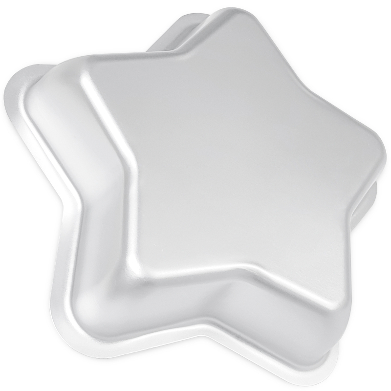 Aluminijska kalupa za tortu u obliku petokrake zvijezde, nepravilnog oblika, za DIY torte