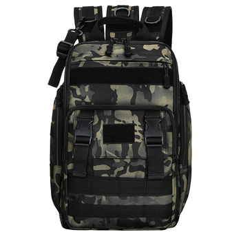 Unisex sportski ruksak s crossbody i dvostrukim ramenskim remenima, poliester, pogodan za planinarenje, kampiranje i ribolov
