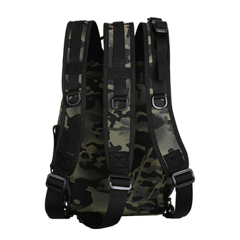 Unisex sportski ruksak s crossbody i dvostrukim ramenskim remenima, poliester, pogodan za planinarenje, kampiranje i ribolov
