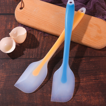 Chef Girl Silikónová špachtľa, dlhý tvar na pečenie, špachtľa na krém torty, pečenie