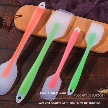 Chef Girl Silikónová špachtľa, dlhý tvar na pečenie, špachtľa na krém torty, pečenie