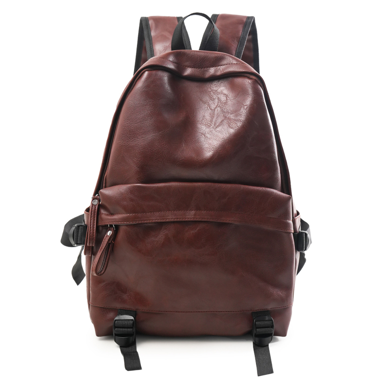 PU mekana kožna ruksak za kampus i putovanja | unisex, kompatibilan s 14-inčnim laptopom, vodootporan, volumen 20-35 L, jastučni sustav zraka na ramenima