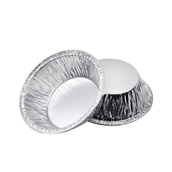 Formă pentru tartă cu ou, de unică folosință, folie de aluminiu, 100 de bucăți, marca Yatai