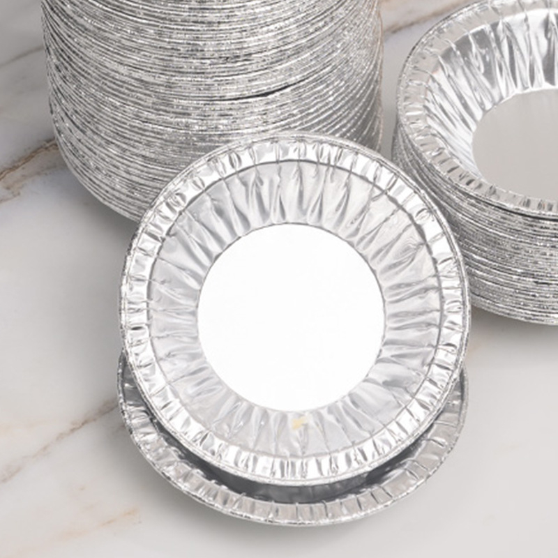 Formă pentru tartă cu ou, de unică folosință, folie de aluminiu, 100 de bucăți, marca Yatai