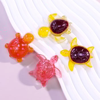 Silikon teknősbéka forma DIY gyanta ékszerekhez, szabálytalan alak, kulcstartó