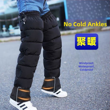 Zimné kolenné chrániče s jemnou flísovou podšívkou, hrubé a vetruodolné pre cyklistiku, unisex