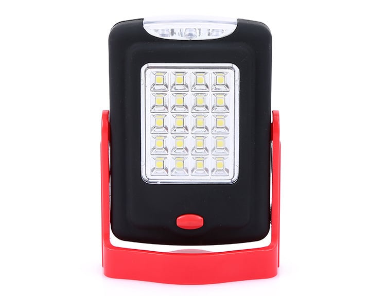 LED kamp lampica s magnetskim nosačem, 23 LED, napajanje baterijom, 1,5 V, 5 W