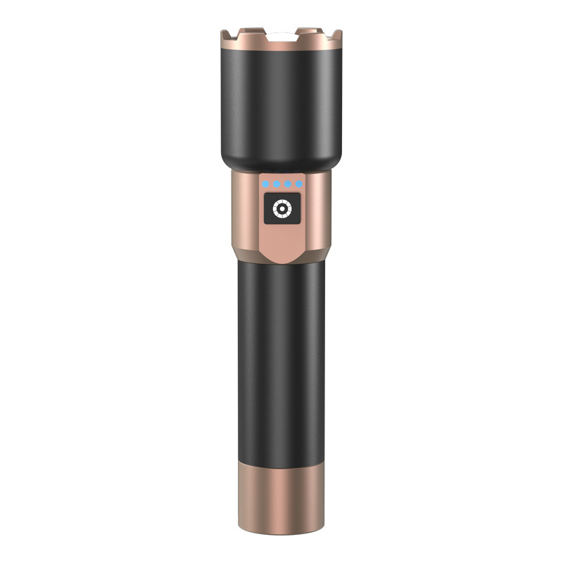A68 LED svjetiljka s teleskopskim zumom – 20W, 5000mAh, trajanje baterije 4–9 sati