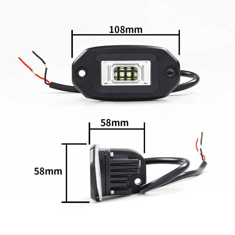 SK-20SD 20W LED Radna svjetiljka Floodlight za terenska vozila, 12V, 1800 lm, 6000K