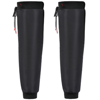 Protecții pentru genunchi de iarnă pentru biciclete electrice/motociclete, cu căptușeală din fleece, impermeabile, rezistente la vânt și cu căptușeală groasă