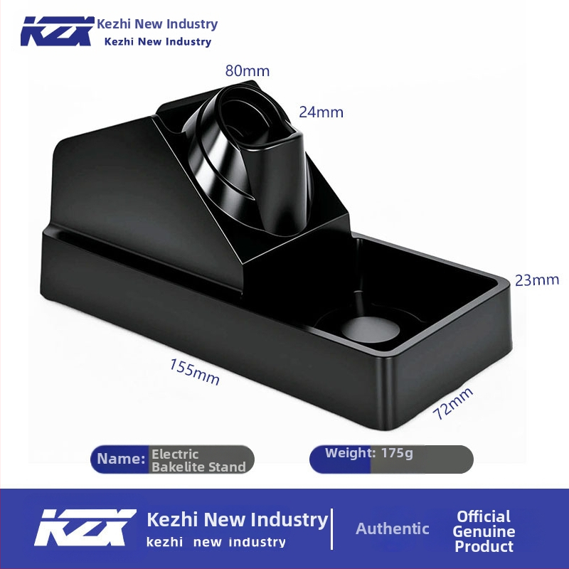 Kezhizin 936 Lodēšanas statīvs — Bakelīts, smags stiprinājums iekšējiem apkures lodēšanai, Ø25 mm atvere