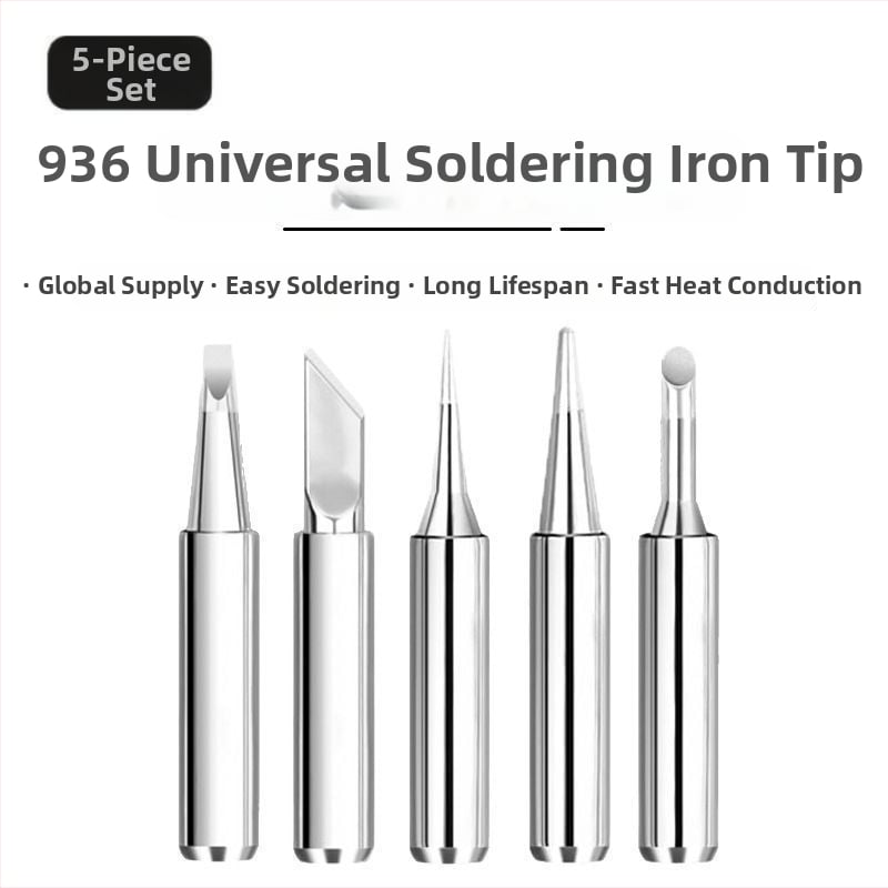 936 Suvirinimo antgalių rinkinys, be švino, D tipo, universalus, pastovi temperatūra