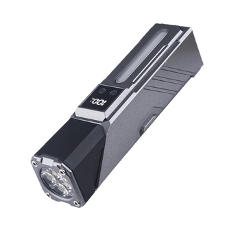 Mini LED svjetiljka, punjiva, ručni pogon, 1800 mAh, 10 W, domet 50–100 m