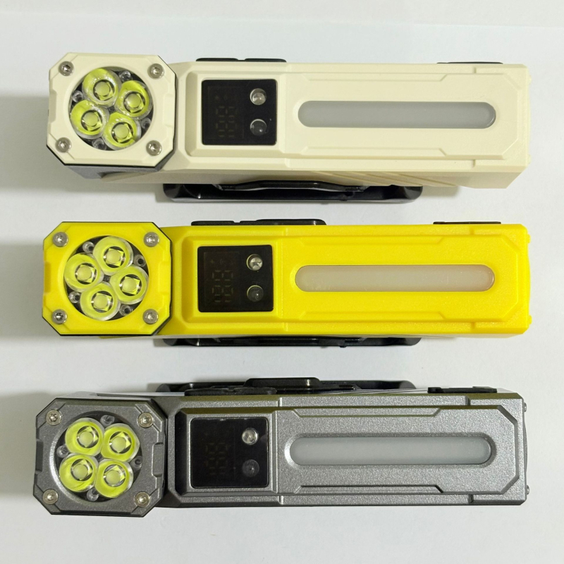 Mini LED svjetiljka, punjiva, ručni pogon, 1800 mAh, 10 W, domet 50–100 m