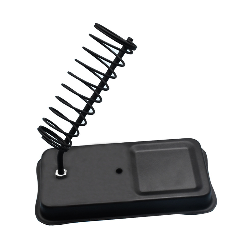 Raft metalic pentru lipit cu bază, suport multifuncțional pentru fier de lipit, Ø1 diametru gaură, adâncime canelă 0,1, utilizare generală