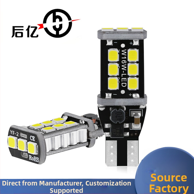 Automašīnas LED atpakaļgaitas gaisma T15 2835 15SMD, 12V, 15W, 500lm, IP45