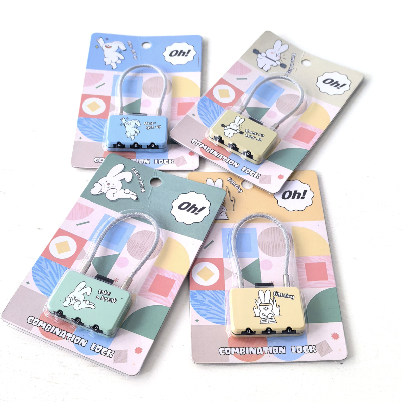 Numerički sigurnosni brava za ormariće, torbe i ladice — model JY80042A, cinkova legura, moderni minimalistički stil