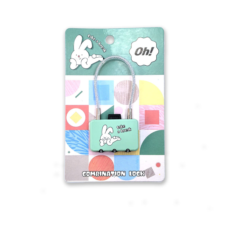 Numerički sigurnosni brava za ormariće, torbe i ladice — model JY80042A, cinkova legura, moderni minimalistički stil