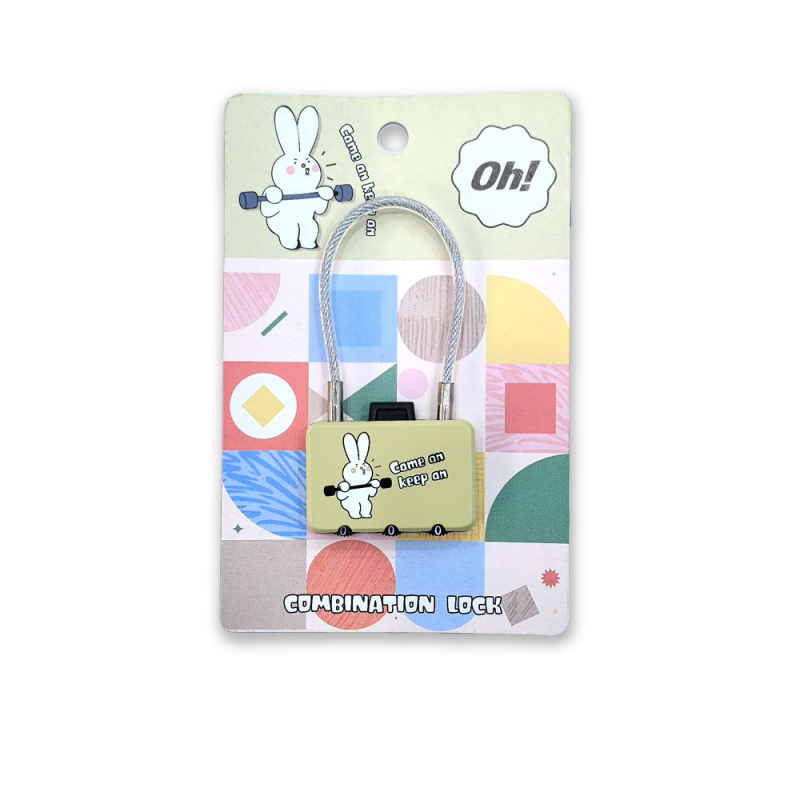 Numerički sigurnosni brava za ormariće, torbe i ladice — model JY80042A, cinkova legura, moderni minimalistički stil