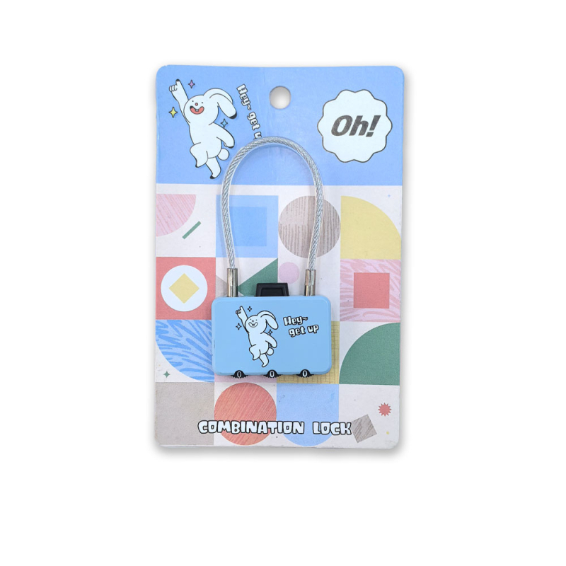 Numerički sigurnosni brava za ormariće, torbe i ladice — model JY80042A, cinkova legura, moderni minimalistički stil