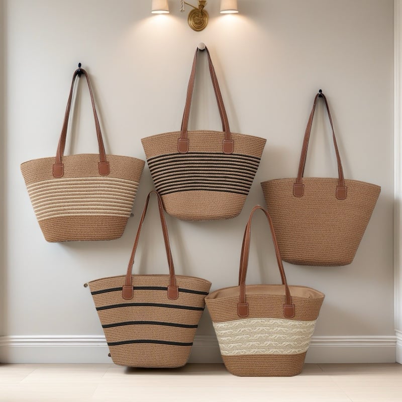 Torba tote od poliestera, ovalni oblik, zatvaranje na zip, unutarnja pretinac za telefon, lansiranje proljeće 2025