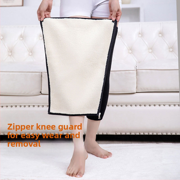 Kolenné návleky so zipsom a fleecovou podšívkou na jeseň-zimu, pre dospelých