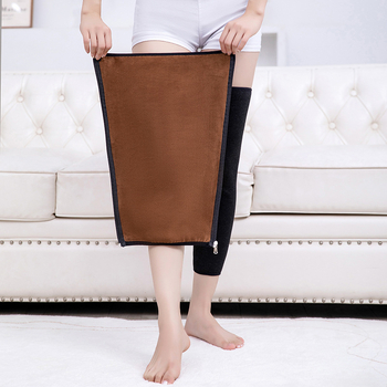 Kolenné návleky so zipsom a fleecovou podšívkou na jeseň-zimu, pre dospelých