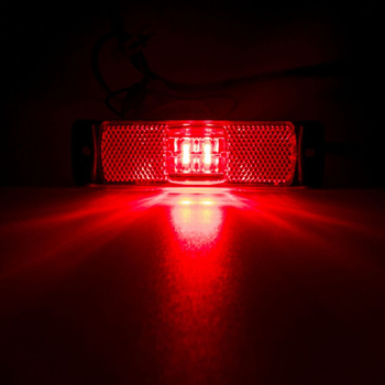 Kravas automašīnas LED sānu gaisma LMYB021, 12–24V, IP65, 2W, LED, 50000h kalpošanas laiks