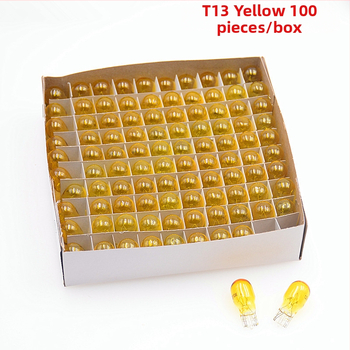 Automobilio prietaisų skydelio lemputė, T13 modelis, 12V, 10W, suderinama su T13 lizdu