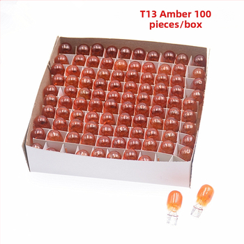 Automobilio prietaisų skydelio lemputė, T13 modelis, 12V, 10W, suderinama su T13 lizdu