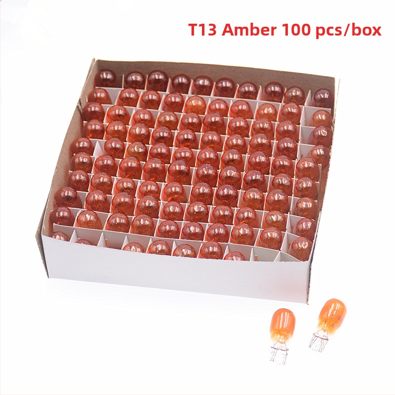 Automobilio prietaisų skydelio lemputė, T13 modelis, 12V, 10W, suderinama su T13 lizdu