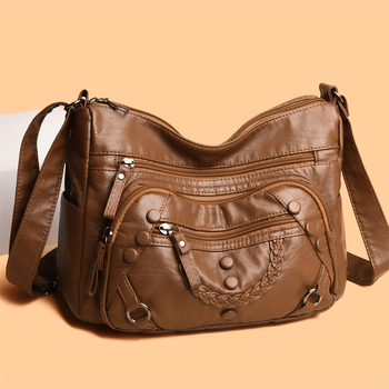 PU Mini Négyzetes Keresztpántos Táska – Cipzáras zárás, Rejtett cipzáras zseb, Poliészter bélés, Vízszintes Négyszög Forma, Tavasz 2025