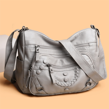 PU Mini Négyzetes Keresztpántos Táska – Cipzáras zárás, Rejtett cipzáras zseb, Poliészter bélés, Vízszintes Négyszög Forma, Tavasz 2025