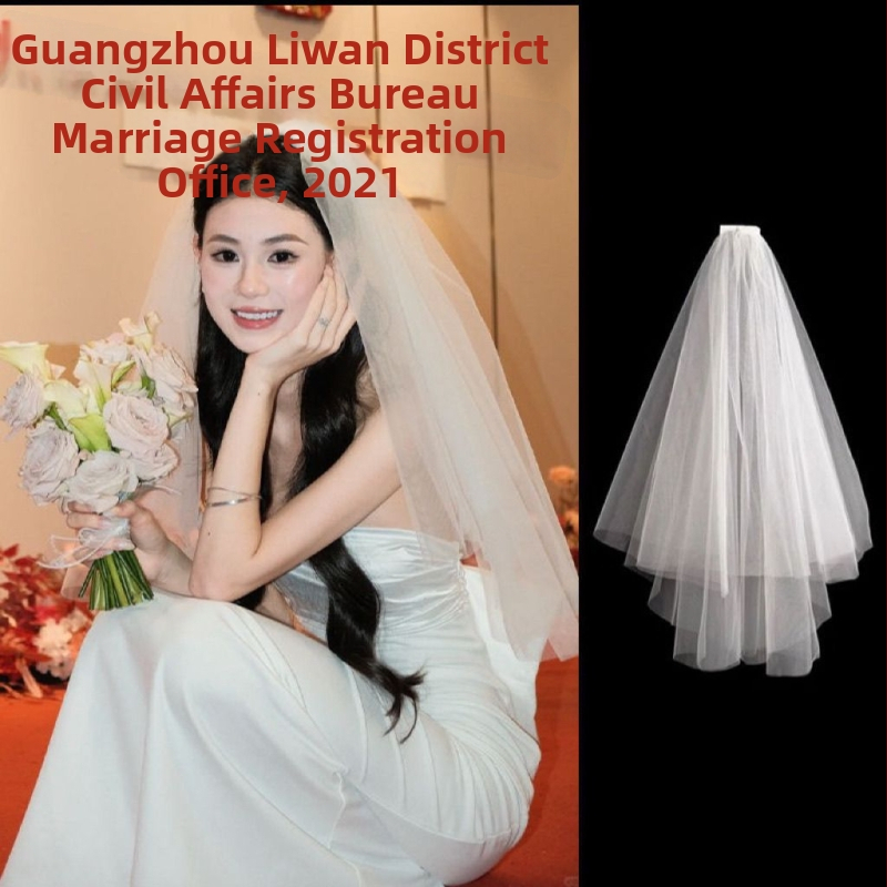 Līgavas lakats fotogrāfijām, īss pūkains dizains, kāzu reģistrācijai aksesuārs, vasaras 2021 izlase, Zīmols: Cits, Noliktavā