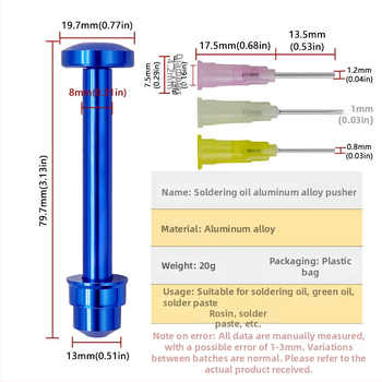 Zvárací fluix so syringe-type booster, hliníková zliatina, pasta na zváranie, Dr. Giant