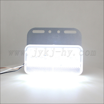 LED šoninė šviesa sunkvežimiams – 3W, 12–24V, LED šaltinis, Modelis JY-2017, tarnavimo laikas 50000 h; tinkama kravas automobiliams, priekaboms ir RV