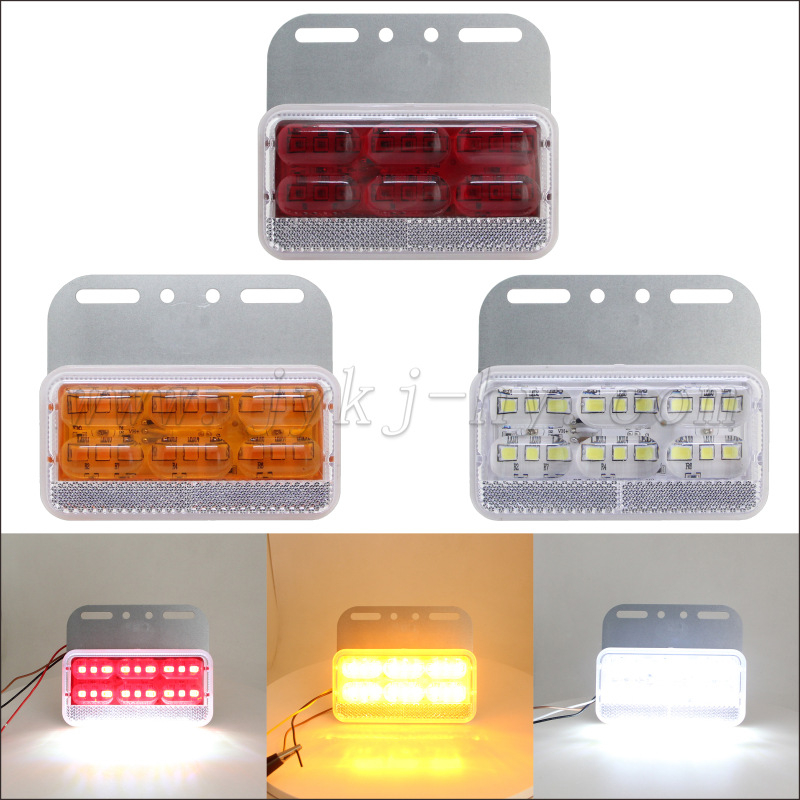 LED šoninė šviesa sunkvežimiams – 3W, 12–24V, LED šaltinis, Modelis JY-2017, tarnavimo laikas 50000 h; tinkama kravas automobiliams, priekaboms ir RV