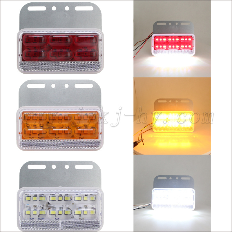 LED šoninė šviesa sunkvežimiams – 3W, 12–24V, LED šaltinis, Modelis JY-2017, tarnavimo laikas 50000 h; tinkama kravas automobiliams, priekaboms ir RV